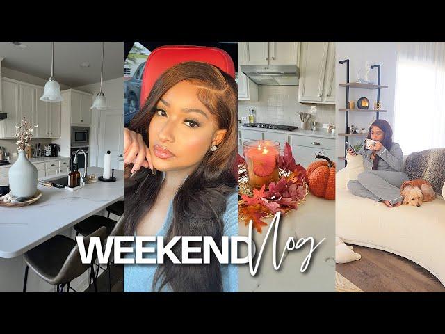 VLOG: SPEND THE WEEKEND WITH ME | KITCHEN MAKEOVER, SHOPPING & MORE!