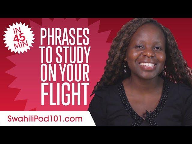 Phrases to Study on Your Flight to Kenya