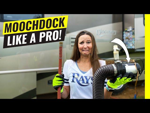 Dump Your RV at Home! Moochdocking Tips (How To Use A Macerator Pump)