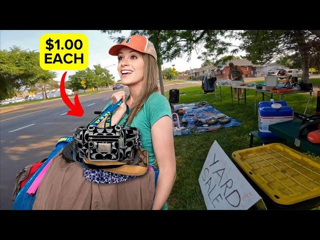 I Walked Away With $1,000+ at This $1 Yard Sale!!