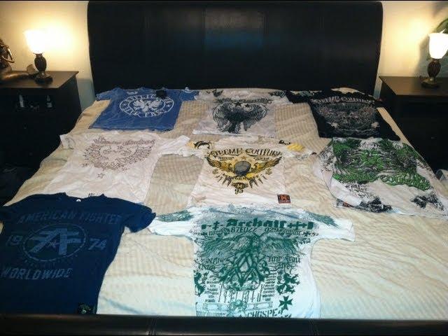 MMA Shirt Collection | Affliction, Extreme Couture, American Fighter