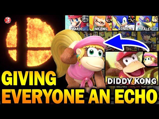 Giving An Echo Fighter To EVERY Character In Super Smash Bros Ultimate!