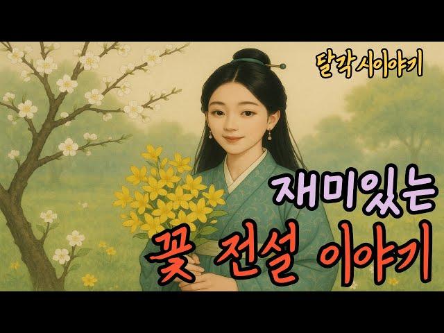 달각시이야기 |꽃들이 전해주는 이야기 4편 | 민담 | 전래 | 야담 | 꿀잠자는이야기