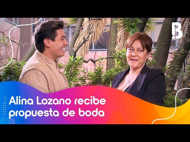 Alina Lozano y Jim Velásquez se comprometieron en directo | Bravíssimo