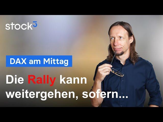 DAX Optimismus vor den Arbeitsmarktdaten!