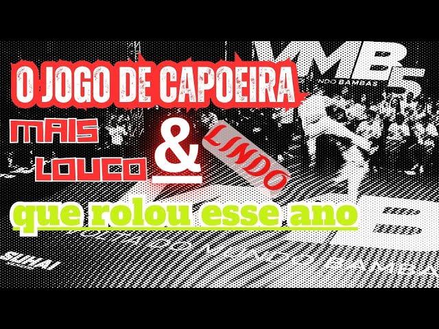 JOGO DE CAPOEIRA mais louco e lindo | que rolou esse ano