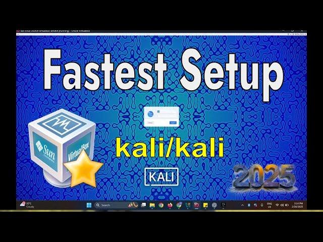 how to install kali linux in virtualbox