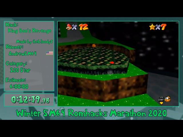 WSRM2020 - King Boo's Revenge 120 Star by AndrewSM64