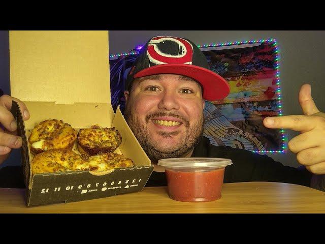 *NEW* LITTLE CAESAR'S CRAZY PUFFS! #new #food #review #little #caesars #crazy #viralvideo  #pizza