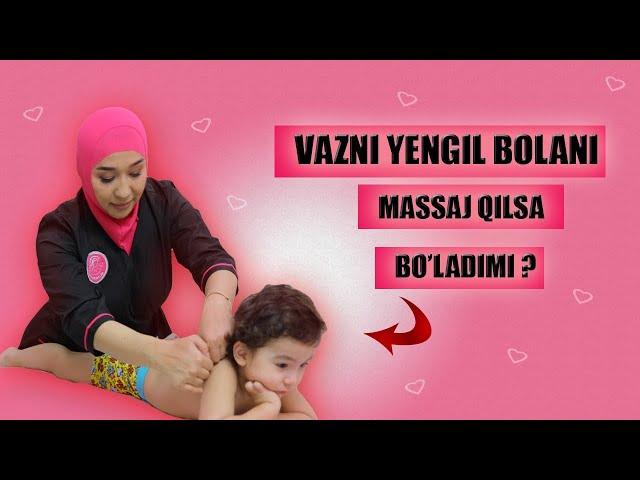 Vesi kam bo’lgan bolalarga massaj qlish mumkinmi?#massage#baby#bolalar#uzbekistan#youtubevideos#top