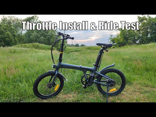 ADO AIR Throttle Accelerator Install - Speed Unlock & Full Test Ride