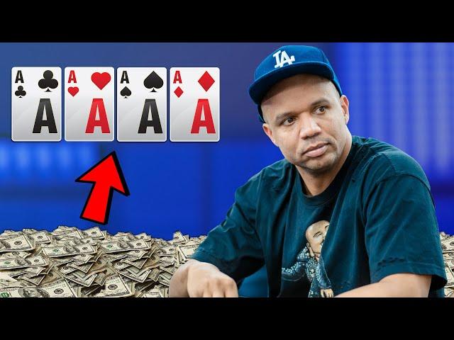 The 5 SICKEST QUADS Poker Hands!