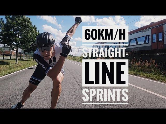 60km/h Straight-line Sprints on my 125mm wheels