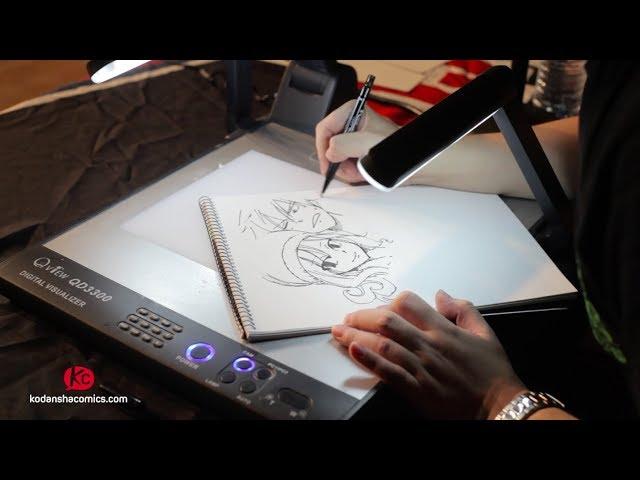 Watch Hiro Mashima draw Fairy Tail-Part 1