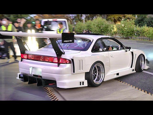 大きなウィング️アワード車両S14silvia‼️【搬出②】STANCENATION JAPAN TOKYO 2023