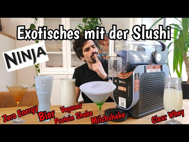 Protein Slush, Bier, Zero Getränke & vieles mehr mit der Ninja Slushi