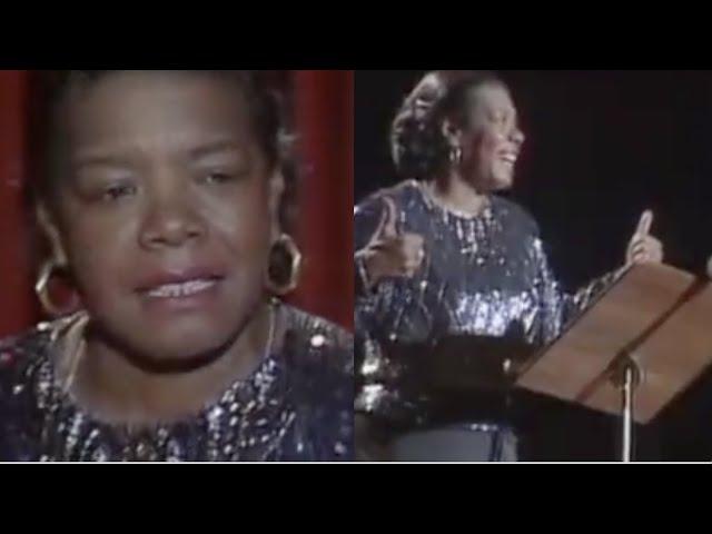 'Still I Rise' by Maya Angelou (1987, Live performance)