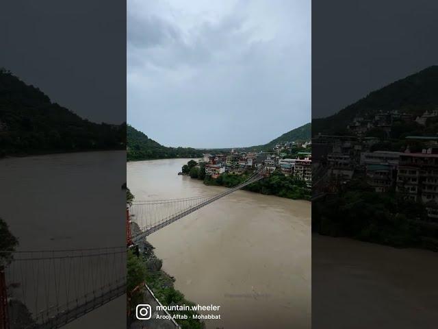 Location - Laxman Jhula(Bridge) #rishikesh #shorts #shortsindia #trendingshorts #viralshorts #india