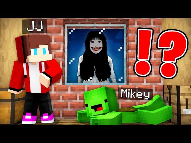 JJ and Mikey Escapes from SAMARA From THE RING in Minecraft Challenge - Maizen