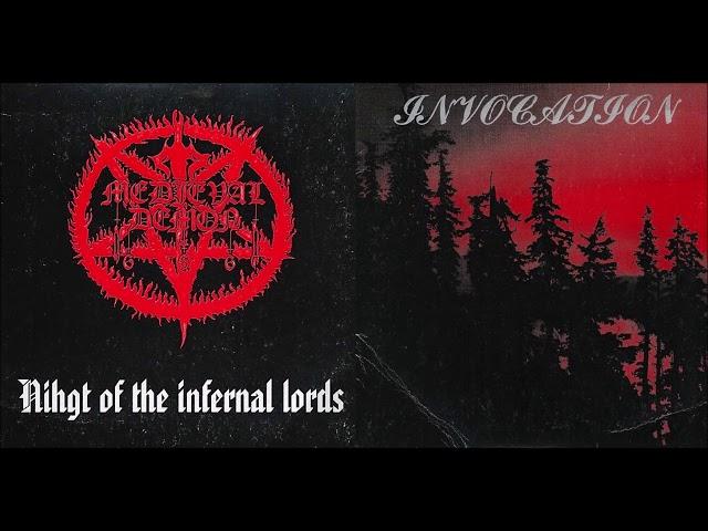 Medieval Demon / Invocation [GRC] [Raw Black] 1994 - Night of the Infernal Lords /Invocation (Split)