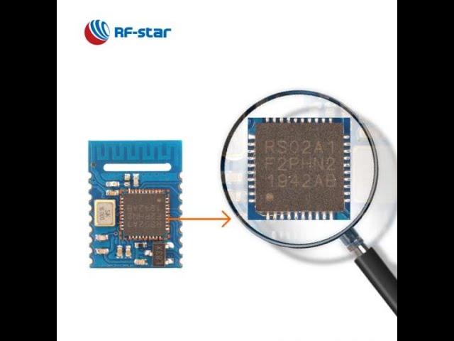 #Bluetooth 5.0 low energy module RSBRS02ABR Based on RF-star Chip #Transparent Transmission