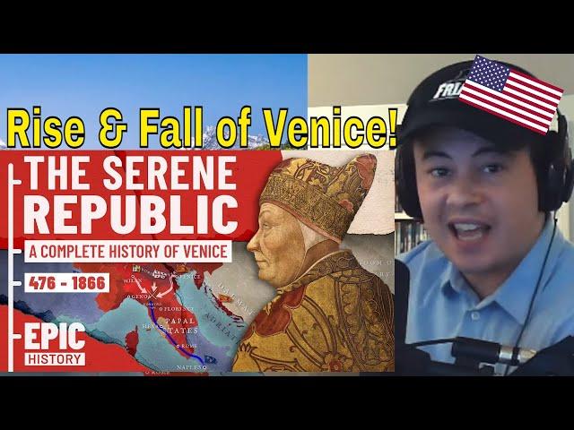American Reacts History of a Mediterranean Superpower: Rise & Fall of Venice