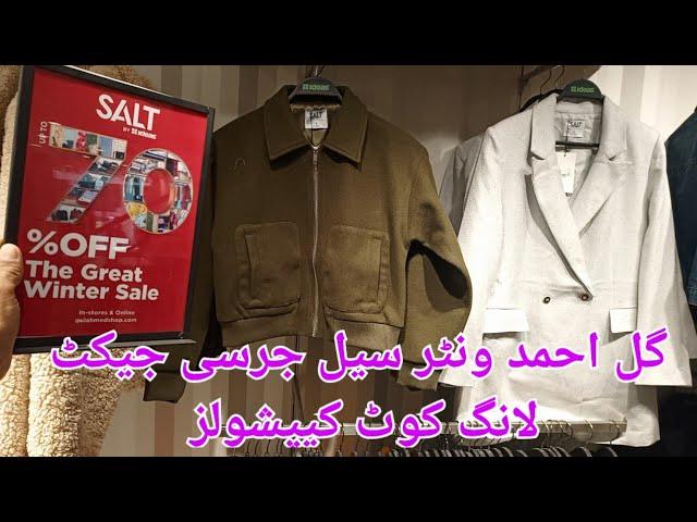 Ideas Gul Ahmed Winter Sale | Jersey | Jacket  | Capsules | Long Coat up to 70% Off...