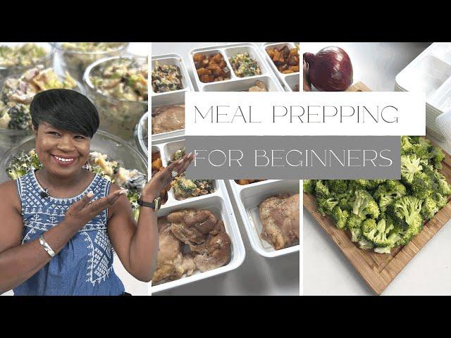 HOW TO MEAL PREP FOR BEGINNERS | SIMPLE FAMILY MEALS