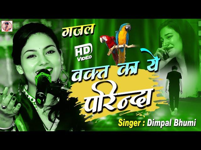 #dardbhari #gazal | वक्त का ये परिन्दा रुका है कहाँ | Waqt Ka Ye Parinda - Dimpal Bhumi Ke Gazal |