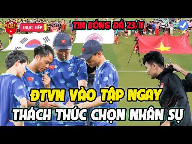 ĐTVN Vào Tập Luyện Ngay, HLV KIM Tạo Thử Thách Chọn Lựa Nhân Sự Cực Kỳ Khắc Nghiệt