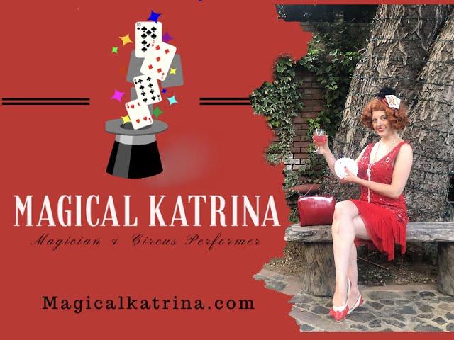 Magical Katrina Kroetch 1920s Female Magician Magic Reel