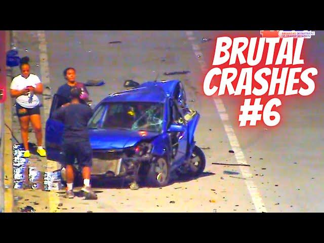 Unbelievable 2024 Car Crashes: Shocking Dashcam Footage You Can't Miss! (Part 6)