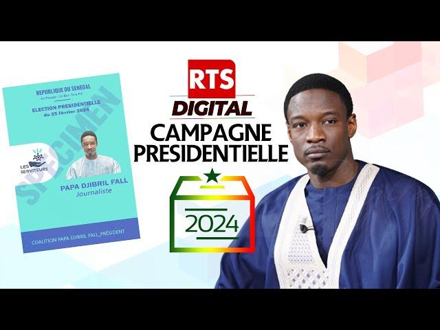 #PRÉSIDENTIELLE_2024 | TEMPS D'ANTENNE PAPE DJIBRIL FALL / Coalition Papa Djibril FALL président