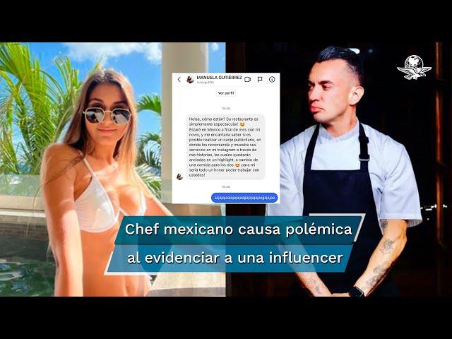 “No sabía que comer gratis era trabajar”: Edgar Núñez, chef mexicano