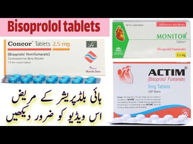 Bisoprolol Tablet | Actim 5mg Tablet | Concor Tablet