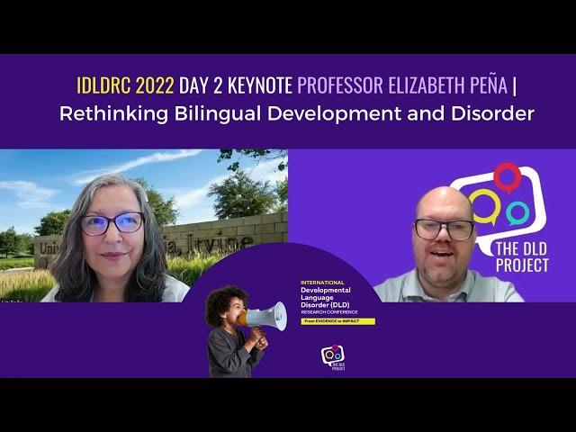 Talking IDLDRC with Professor Elizabeth Peña Video