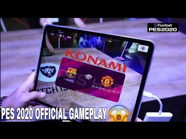 PES 2020 MOBILE (AR) FIRST GAMEPLAY |&| OFFICIAL TRAILER ●