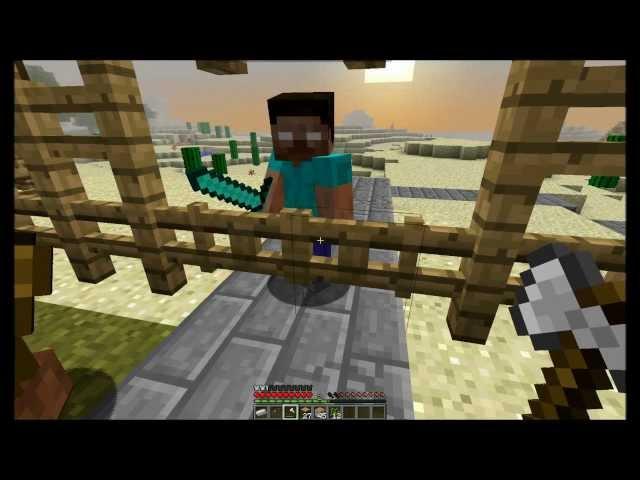 Minecraft сериал "Потерянные". Серия 2. "Herobrine"