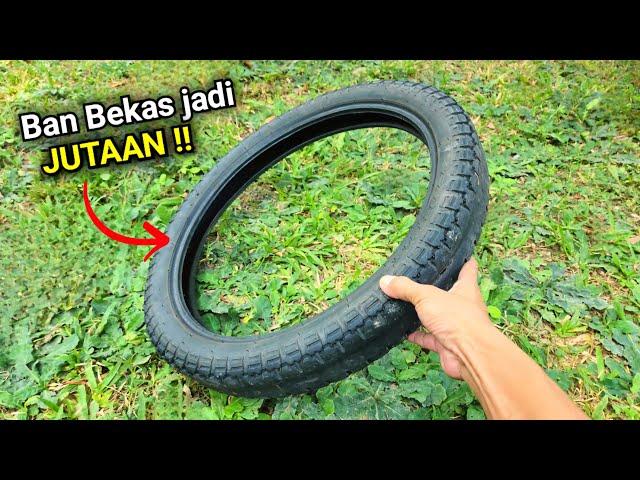 Never throw away used tires! Collect and convert into Money