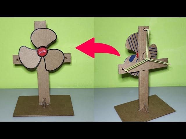 Self Running Free Energy Fan Device 100%. How to make free energy fan at home