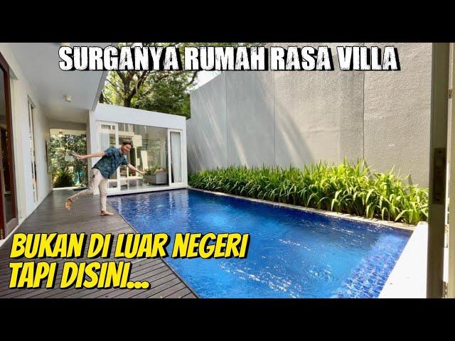 Rumah Idaman Nuansa Resort Dengan Kolam Renang Di Kota Malang, Mewahnya Kebangetan!