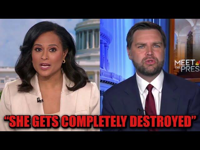 JD Vance HUMILIATES Kristen Welker when she tries insulting him on live tv