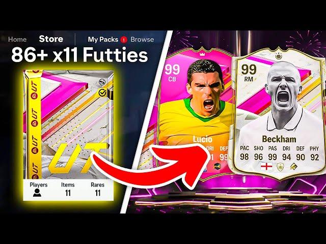 86+ x11 FUTTIES PACKS & PICKS!  FC 24 Ultimate Team