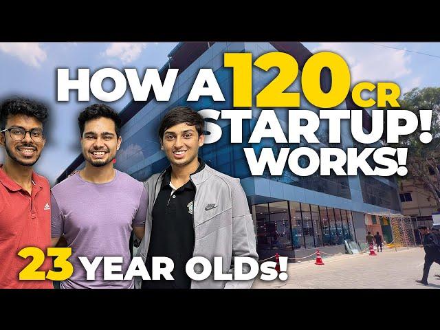 How a 120 CR Startup Works?  | Office Tour of India's 23 Year Old's Startup BlueLearn​