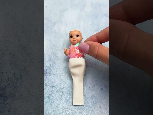 FUN DIY Miniature Mermaid #diy