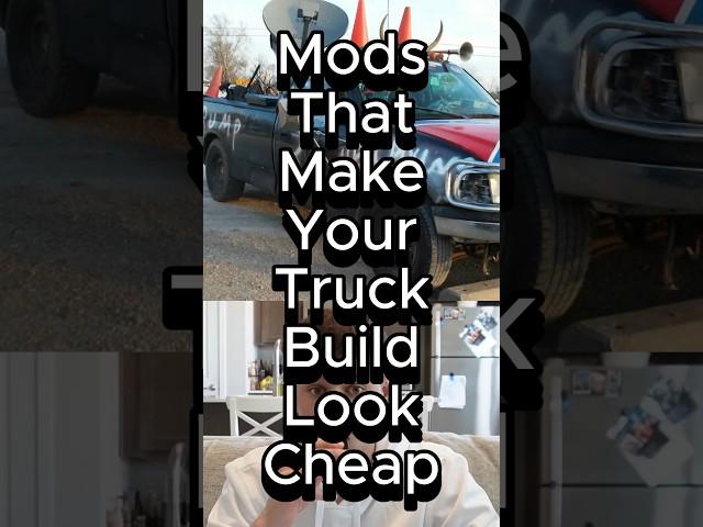 Truck Mods That Make Your Build Look Cheap #truck #trucks #truckmods #diesel #dieseltrucks