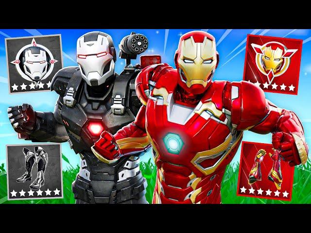 IRON MAN vs WAR MACHINE in Fortnite