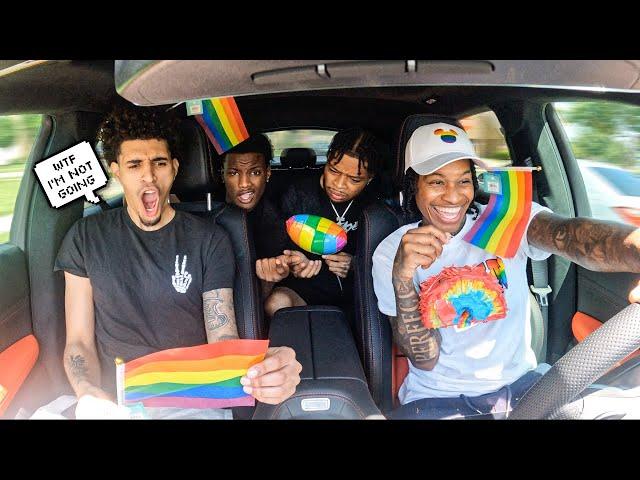 Taking My Male Friends To a Pride Parade To See Their Reaction..