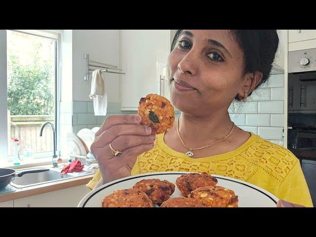 Oru vada 105 rubaya ⁉️ Dal Vada/Snack recipe/Tamil/miss kk in uk