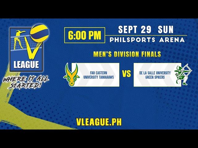 FEU vs. DLSU - Full Match | Finals G1 | 2024 V-League Collegiate Challenge Men's Division